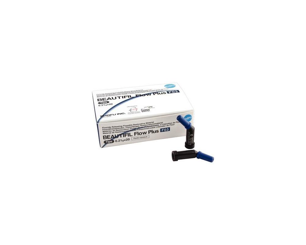 Shofu Dental | Flow Plus, F03, A3.5, Tips, 0.21g x 20 | 2222