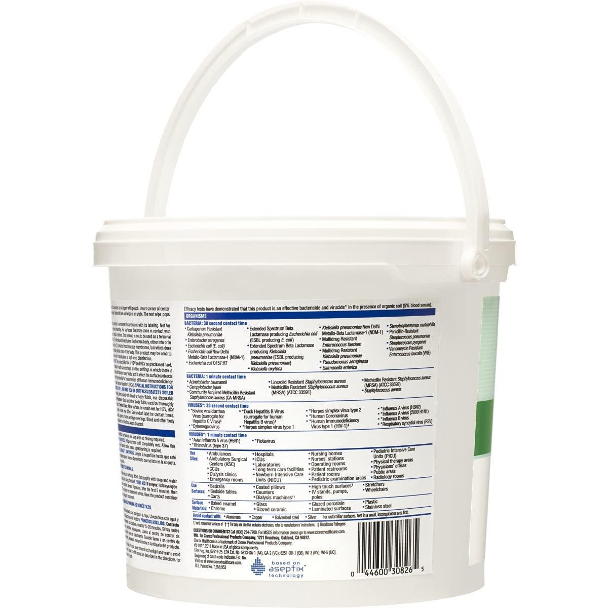 Clorox | Clorox Hydrogen Peroxide Wipes: Thorough, Reliable Clean - Surgimac | 30826