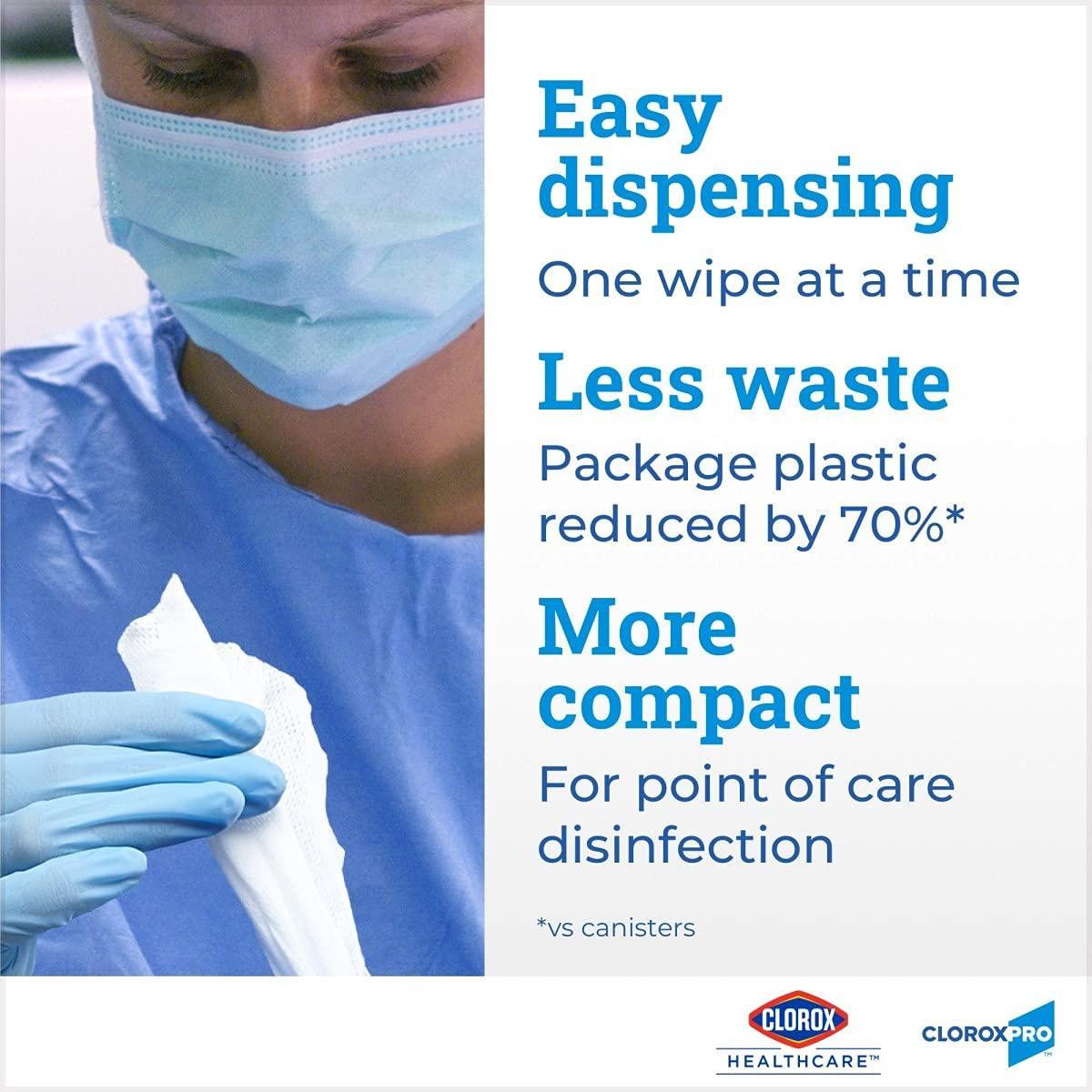 Clorox | Clorox Hydrogen Peroxide Wipes: Thorough, Reliable Clean - Surgimac | 30826