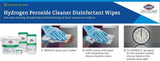 Clorox | Clorox HealthCare Hydrogen Peroxide Wipes 155/Can. 5.75" x 6.75" | 30825-CS