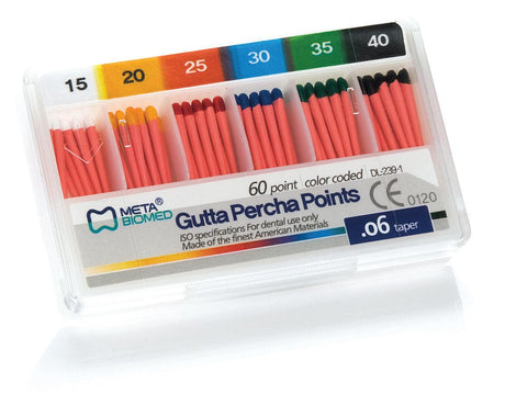 Meta Biomed | Gutta Percha Points 04T/06T Length Marked | 122210-14