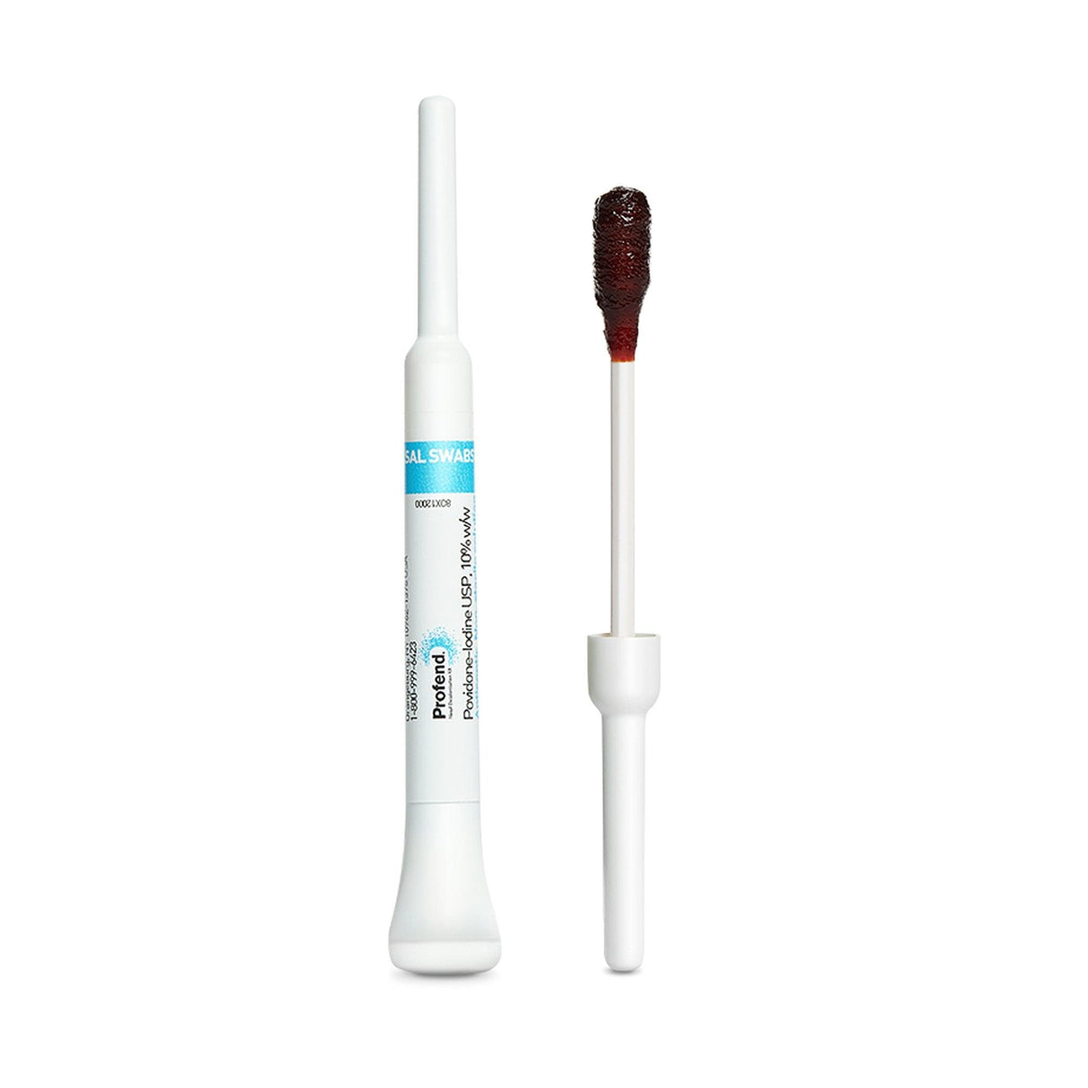 PDI | Impregnated Nasal Swabstick Kit Profend Povidone-Iodine NonSterile 4 per Pack | X12048-1