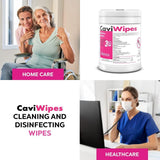 Metrex | Metrex CaviWipes Disinfecting Towelettes, Premoistened Alcohol-Based, Manual Pull, 13-1100 | 13-1100-1