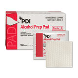 PDI | PDI Alcohol Prep Pads Sterile, Large - 2.5 x 3 Inch, C69900 | C69900