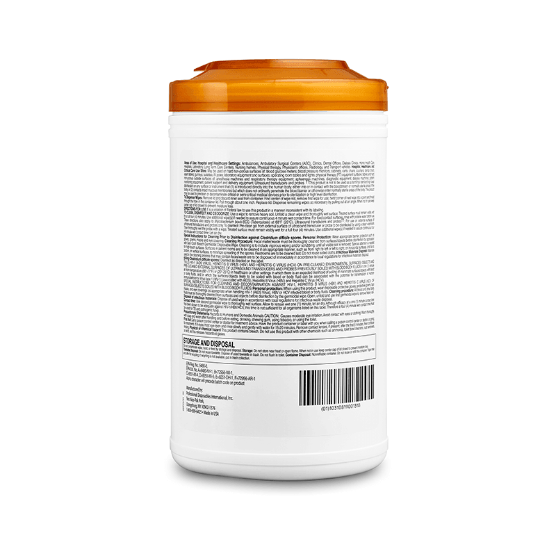 Pdi Cleaner PDI | Sani-Cloth Bleach Surface Disinfectant Cleaner Premoistened ...