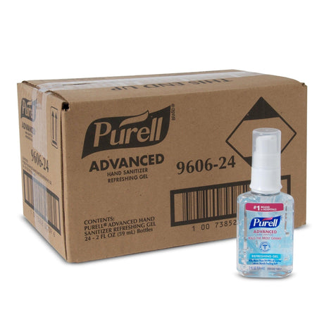 GOJO | Purell Pump Bottle Mini Hand Sanitizer 2 oz. | 9606-24-CS