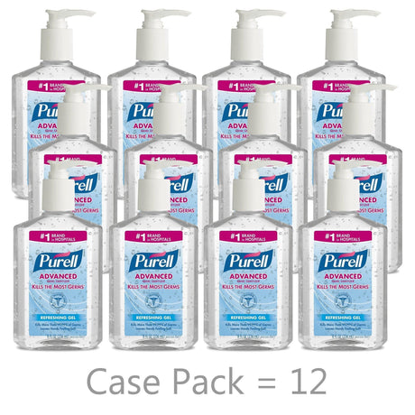 GOJO | Purell Advanced Instant Mini Hand Sanitizer 8 oz | 9652-12