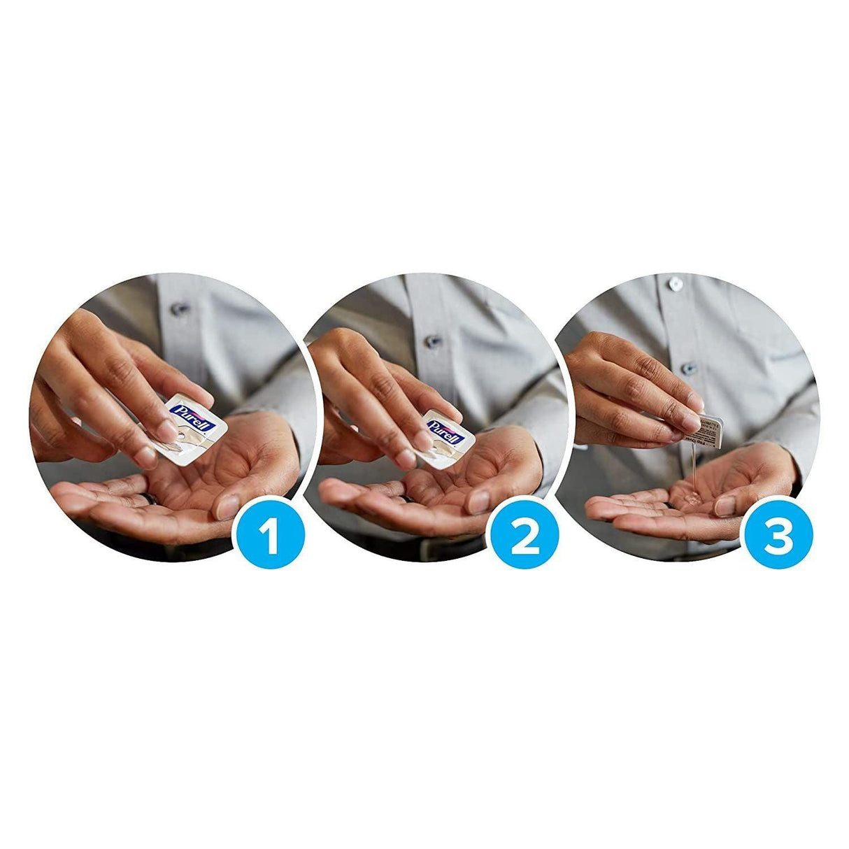 GOJO | Purell Singles Advanced Gel Hand Sanitizer | 9630-12-125CT-NS