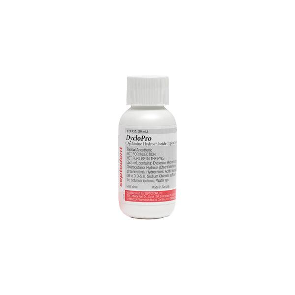 Septodont DycloPro Dyclonine Hydrochloride Topical Solution, 1 fl oz jar 99510