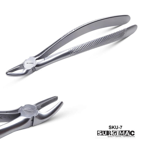 SurgiMac | SurgiMac #7 Extracting Forceps, Stainless Steel, Air Series, 1/Pk | 14-1808