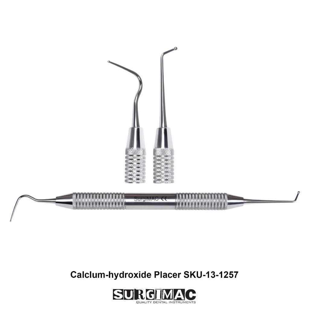 SurgiMac | SurgiMac Calcium Hydroxide Placement Instrument, Regular Handle, Stainless Steel, Air Series, 1/Pk | 13-1257
