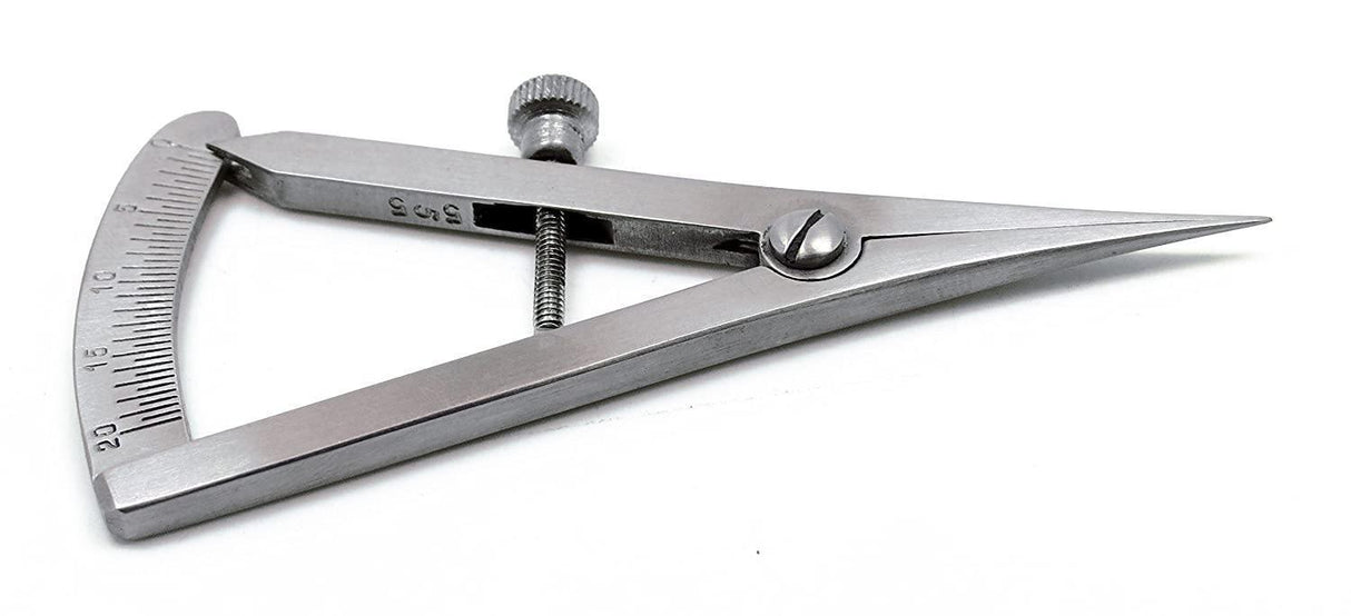 SurgiMac | Castroviejo 3.5" aliper Measuring Gauge by SugiMac | 13-1402