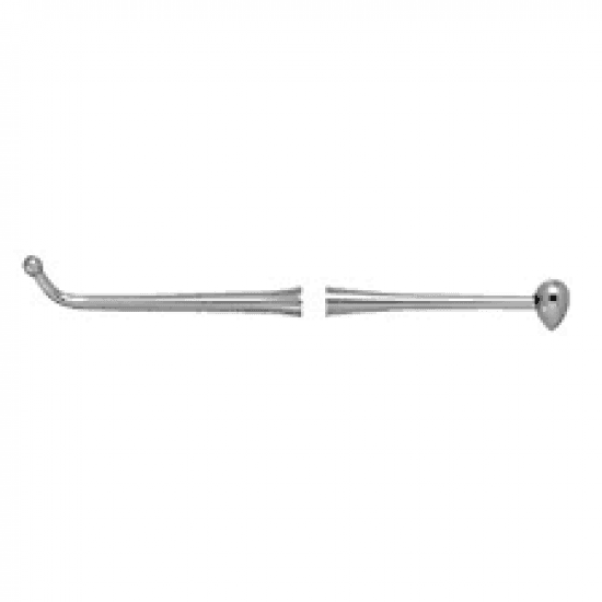 SurgiMac | SurgiMac #27/29 Ball-Football Double-Ended Burnisher, Hollow Handle, Stainless Steel, 1/Pk | 11-685