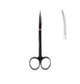 SurgiMac | SurgiMac Goldman-Fox Curved Scissors, Stainless Steel, Black Series, 1/Pk | 16-2601-B