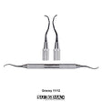 SurgiMac | SurgiMac #Gracey 11/12 Curette, Double Ended, Stainless Steel, Black Series, 1/Pk | 10-506B