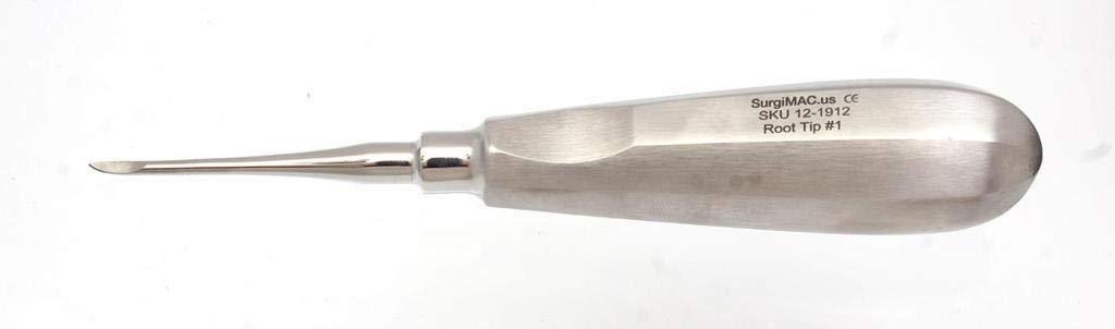 SurgiMac | Dental Surgical Root Elevator, HEIDBRINK Root TIP Elevator Set of 5 by SurgiMac | RootEKit