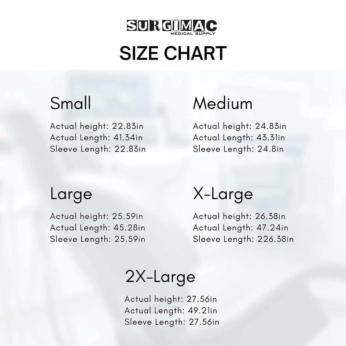 SurgiMac | SMS Disposable Lab Coats MacSafe by SurgiMac | Knee Length. 10/Pack | 10-1501
