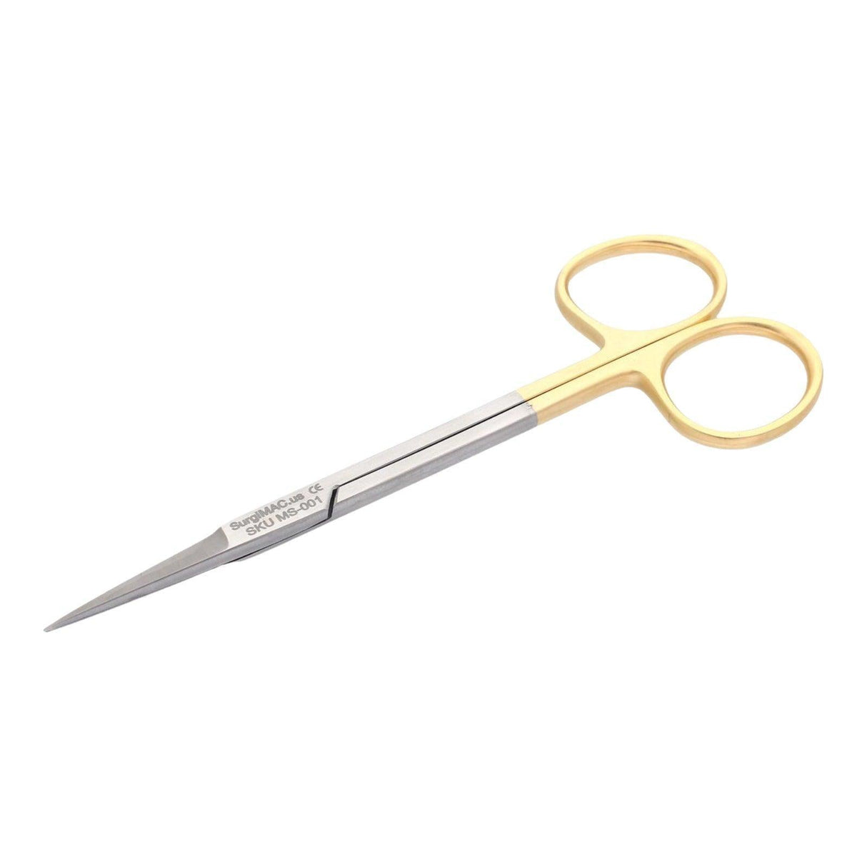 SurgiMac | Iris Scissors 4.5" Straight - Premium Surgical Shears - Air Series by SurgiMac | 16-2608TC