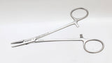 SurgiMac | SurgiMac 5.5"" Needle Holder w/ TC, Serrated Jaws, Straight, Gold Ring Handle, Pro Series, 1/Pk | 16-2512-P
