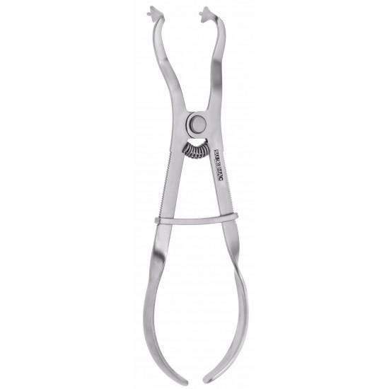 SurgiMac | Ivory-Type Rubber Dam Clamp Forceps, Stainless Steel, Pro Series, 1/Pk | 29-0763