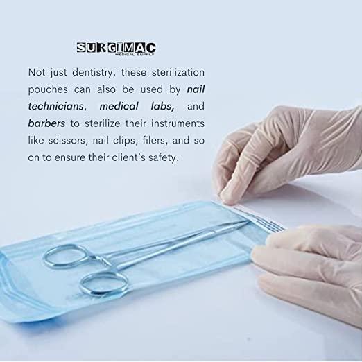SurgiMac | Self Seal Sterilization Pouch For Dentist Tools | SS-2254