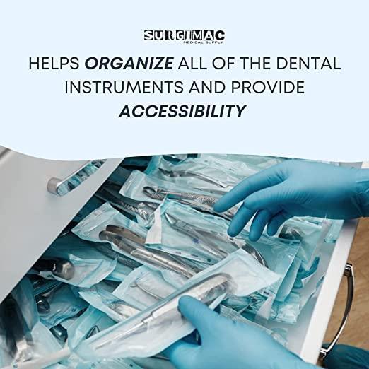 SurgiMac | Self Seal Sterilization Pouch For Dentist Tools | SS-2254
