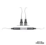SurgiMac | SurgiMac #Gracey 1/2 Curette, Double Ended, Black Handle, Stainless Steel, Air Series, 1/Pk | 11-501
