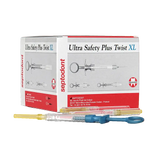 Ultra Safety Plus Twist XL Single Use Pre-Sterilized Syringe Handles, White, 50/bx 01N3500