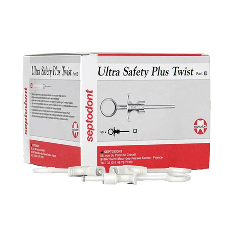 Ultra Safety Plus XL Ultra Safety Plus Twist XL Sterile Needles, 25G Long 01N4452