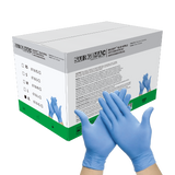 Nitrile Exam Gloves MacSoft by SurgiMac | Blue | Chemo Tested | 300 Count