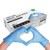 Nitrile Exam Gloves MacFit by SurgiMac | Blue | 100 Count
